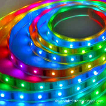 LED pixel light strip, ws2801 1LED/IC programmable